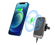 Uchwyt do telefonów TECH-PROTECT Uchwyt magnetyczny indukcyjny na kratke